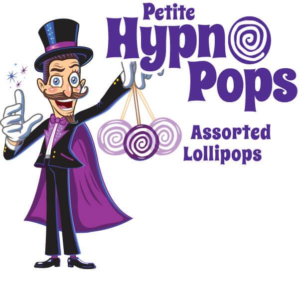 Hypno Pops Petite Swirled Lollipops - Assorted: 100-Piece Bag - Candy Warehouse