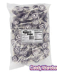 Hypno Pops Petite Swirled Lollipops - Black Cherry: 100-Piece Bag - Candy Warehouse