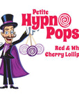 Hypno Pops Petite Swirled Lollipops - Cherry: 100-Piece Bag - Candy Warehouse