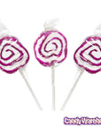 Hypno Pops Petite Swirled Lollipops - Grape: 100-Piece Bag