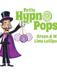 Hypno Pops Petite Swirled Lollipops - Lime: 100-Piece Bag