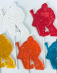 Pure Sugar Candy Hockey Goalie Lollipops