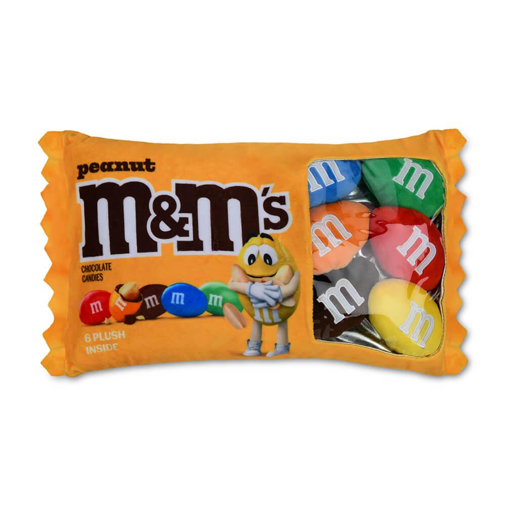 iScream Peanut M&amp;M&amp;#39;s Candy Pack Plush | Candy Warehouse