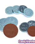 It's a Boy Foiled Chocolate Coins in Mesh Bags: 18-Piece Box - Candy Warehouse