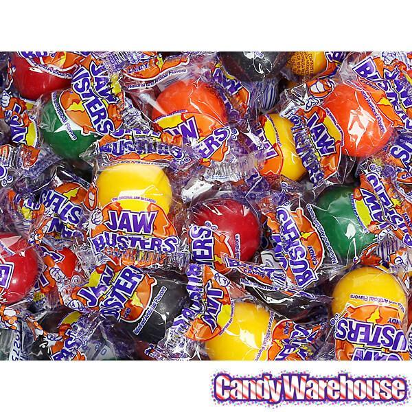 Jaw Busters Jawbreakers Candy - Wrapped: 5LB Bag - Candy Warehouse