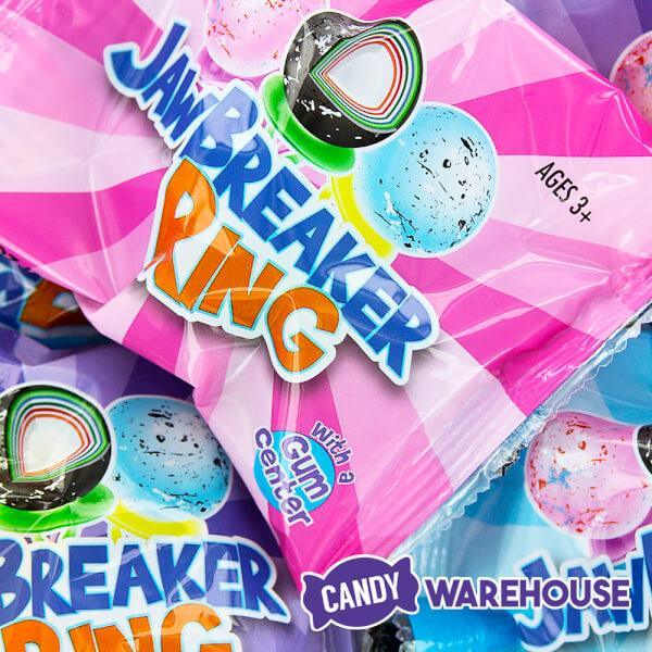 Jawbreaker Candy Rings: 18-Piece Display - Candy Warehouse