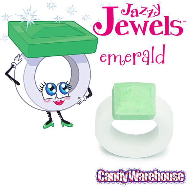 Jazzy Jewels Candy Rings: 30-Piece Bag - Candy Warehouse