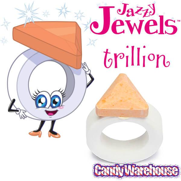 Jazzy Jewels Candy Rings: 30-Piece Bag - Candy Warehouse