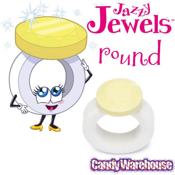 Jazzy Jewels Candy Rings: 30-Piece Bag