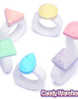 Jazzy Jewels Candy Rings: 30-Piece Bag