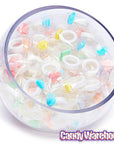 Jazzy Jewels Candy Rings: 30-Piece Jar - Candy Warehouse