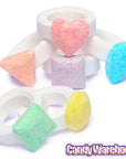 Jazzy Jewels Candy Rings: 30-Piece Jar - Candy Warehouse