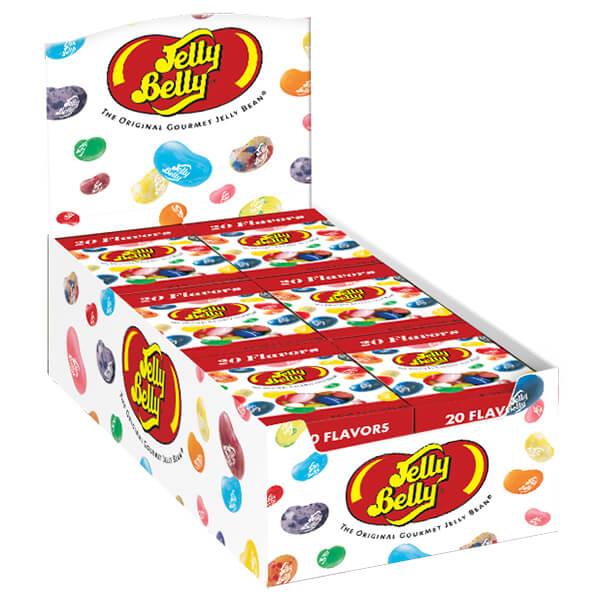 Jelly Belly 1.2-Ounce Mini Packs - 20 Flavors: 24-Piece Caddy - Candy Warehouse