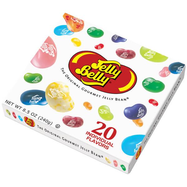 Jelly Belly 20 Flavors Jelly Beans Sampler: 8.5-Ounce Gift Box | Candy ...