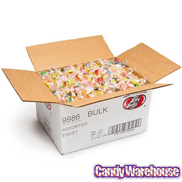 Jelly Belly 20 Flavors Jelly Beans - Wrapped: 5LB Case - Candy Warehouse