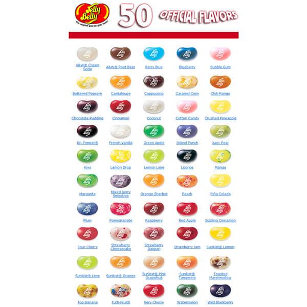 Jelly Belly 49 Flavors Jelly Beans: 10LB Case - Candy Warehouse