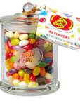 Jelly Belly 49 Flavors Jelly Beans 14.5-Ounce Glass Candy Jar - Candy Warehouse