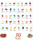 Jelly Belly 50 Flavors Jelly Beans Sampler: 21-Ounce Gift Box - Candy Warehouse