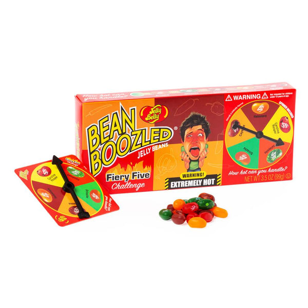 Jelly Belly BEAN BOOZLED 3.5 oz Spinner Gift Box Game - 5TH Edition - FRESH