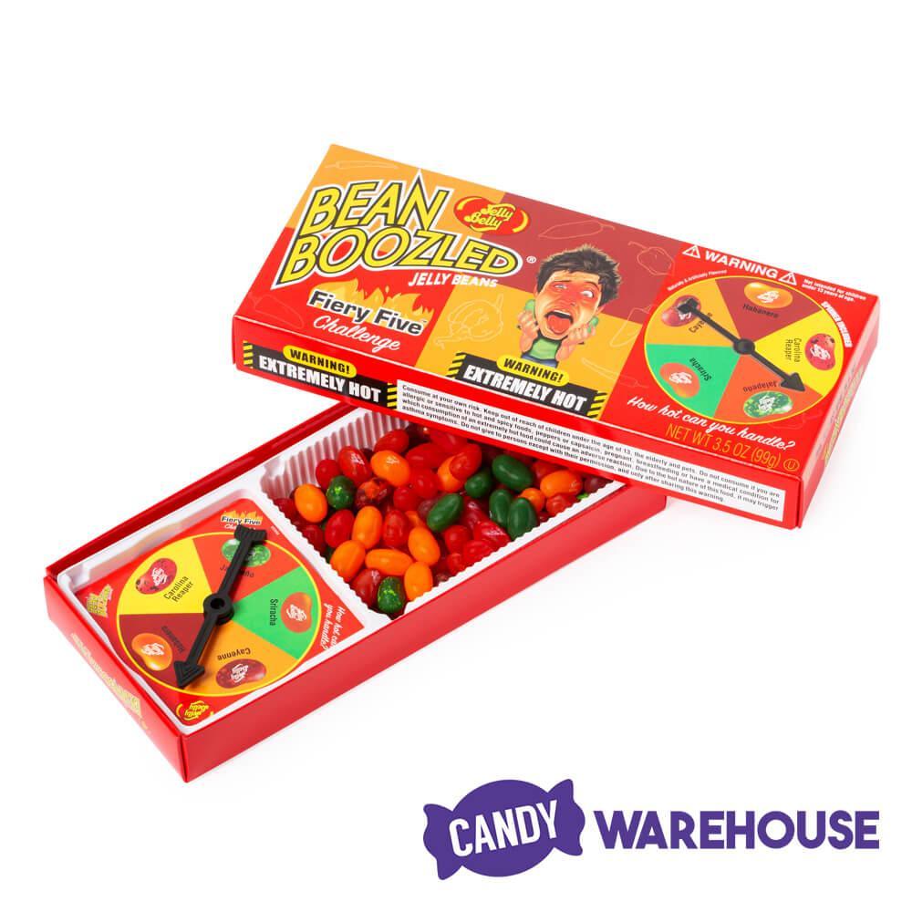 Jelly Belly Bean Boozled Fiery Five Spinner Gift Box - Candy Warehouse