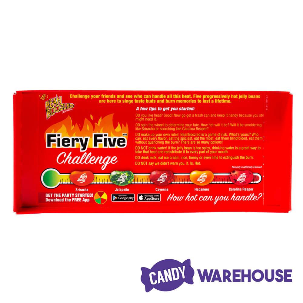 Jelly Belly Bean Boozled Fiery Five Spinner Gift Box - Candy Warehouse