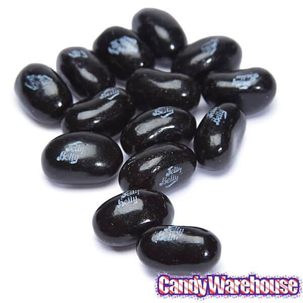 Jelly Belly Black Licorice: 10LB Case - Candy Warehouse