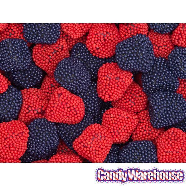 Jelly Belly Blueberry &amp; Strawberry Gumdrops Candy: 10LB Case - Candy Warehouse