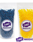 Jelly Belly Color Combo - Blue and Yellow Blend: 4LB Box