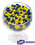 Jelly Belly Color Combo - Blue and Yellow Blend: 4LB Box