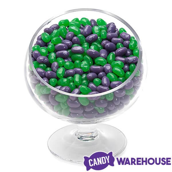 Jelly Belly Color Combo - Purple and Green Blend: 4LB Box - Candy Warehouse