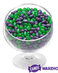 Jelly Belly Color Combo - Purple and Green Blend: 4LB Box