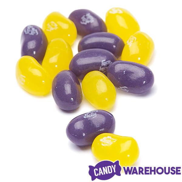 Jelly Belly Color Combo - Purple and Yellow Blend: 4LB Box - Candy Warehouse