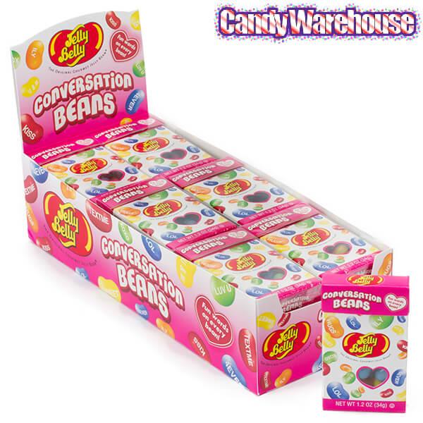 Jelly Belly Conversation Jelly Beans 1.2-Ounce Packs: 24-Piece Display - Candy Warehouse