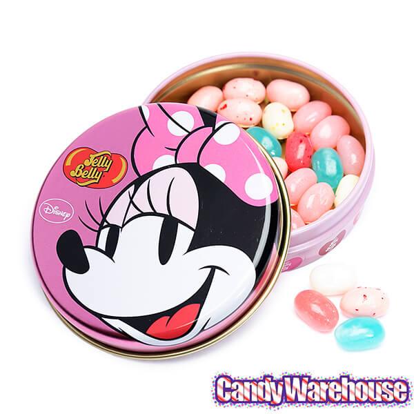 Jelly Belly Disney Mickey &amp; Minnie Jelly Beans 1-Ounce Tins: 12-Piece Display - Candy Warehouse