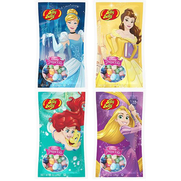 Jelly Belly Disney Princess Jelly Beans 1-Ounce Candy Packs: 24-Piece Box - Candy Warehouse