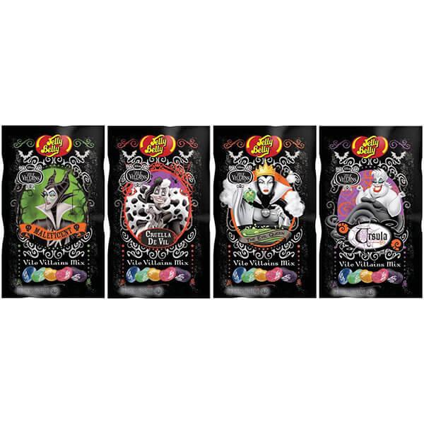 Jelly Belly Disney Vile Villains Jelly Beans 1-Ounce Packs: 24-Piece Box - Candy Warehouse