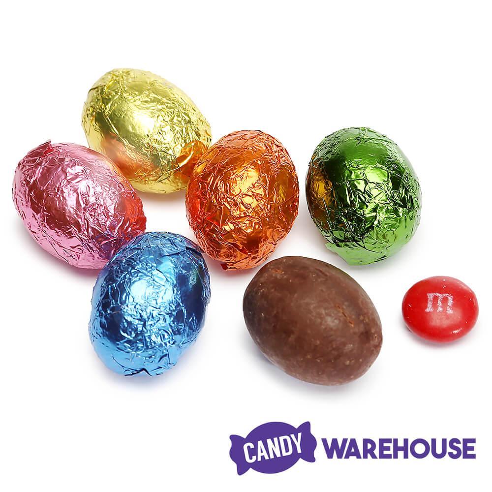 Jelly Belly Foiled Milk Chocolate Easter Eggs Candy: 10LB Case - Candy Warehouse