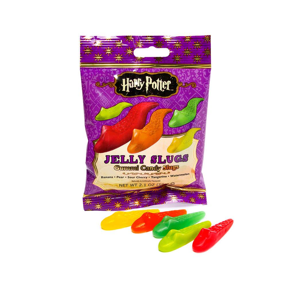 Jelly Belly Harry Potter Gummy Slugs 2.1-Ounce Candy Bags: 12-Piece Display - Candy Warehouse