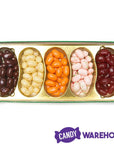 Jelly Belly Holiday 5 Flavors Jelly Beans Sampler: 4.25-Ounce Gift Box