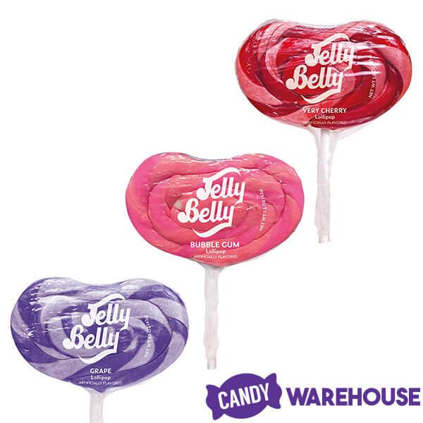 Jelly Belly LolliBeans 1.5-Ounce Pops: 24-Piece Display - Candy Warehouse