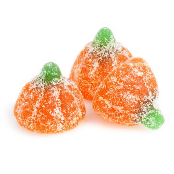 Jelly Belly Sour Gummy Pumpkins Candy: 10LB Case - Candy Warehouse