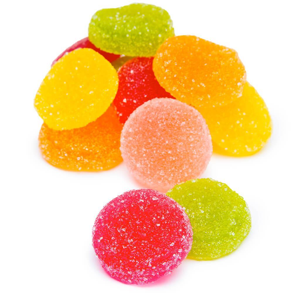 Jelly Belly Sunkist Fruit Gems Candy - Unwrapped: 10LB Case - Candy Warehouse