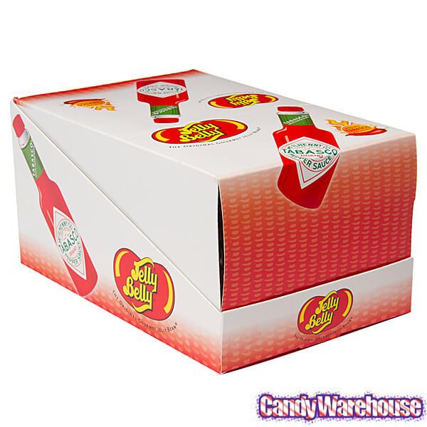 Jelly Belly Tabasco Jelly Beans Candy 1.5-Ounce Bottles: 24-Piece Disp ...