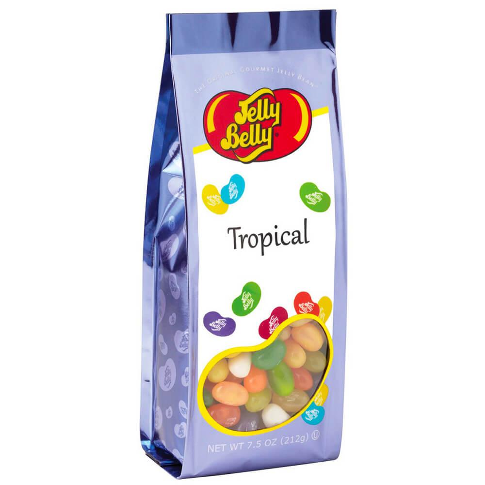 Jelly Belly Tropical Mix Jelly Beans: 7.5-Ounce Bag - Candy Warehouse