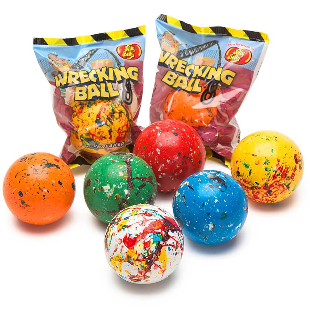 Jelly Belly Wrecking Balls Big Jawbreakers: 12-Piece Display – Candy ...