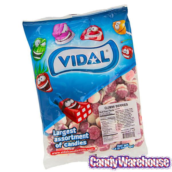 Jelly Filled Gummy Berries Candy: 1KG Bag - Candy Warehouse