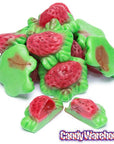 Jelly Filled Gummy Strawberries Candy: 1KG Bag