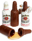 Jim Beam Liquor Filled Chocolate Bottles: 12-Piece Box