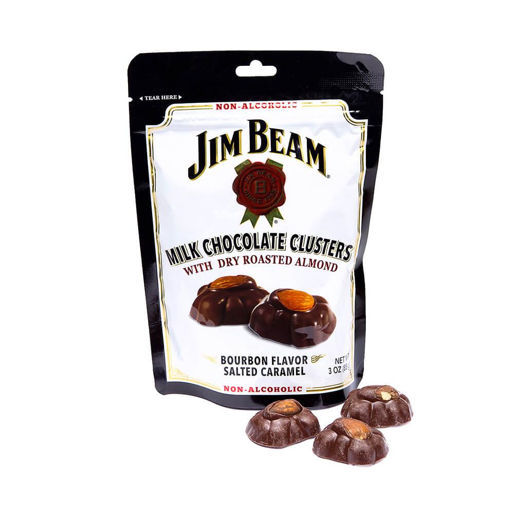 Jim Beam Milk Chocolate Clusters: 3-Ounce Bag - Candy Warehouse