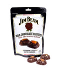 Jim Beam Milk Chocolate Clusters: 3-Ounce Bag